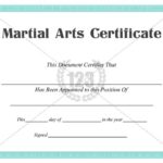 Art Certificate Template Free