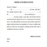 Australian Doctors Certificate Template