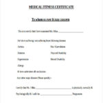 Australian Doctors Certificate Template