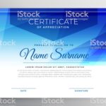 Award Certificate Design Template