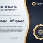 Award Certificate Design Template