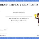 Best Employee Award Certificate Templates