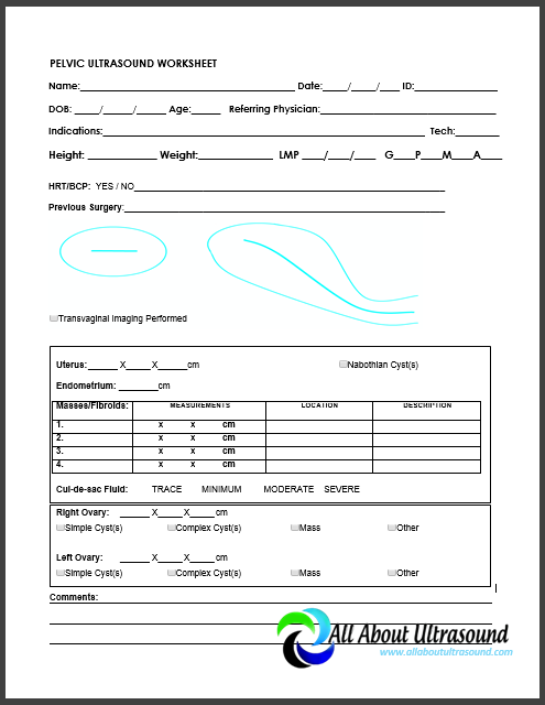 Carotid Ultrasound Report Template