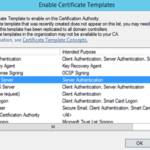 Certificate Authority Templates