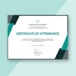 Certificate Of Attendance Conference Template