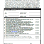 Certificate Of Inspection Template