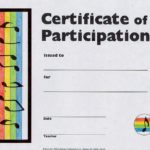 Choir Certificate Template