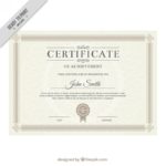 Commemorative Certificate Template