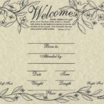 Commemorative Certificate Template