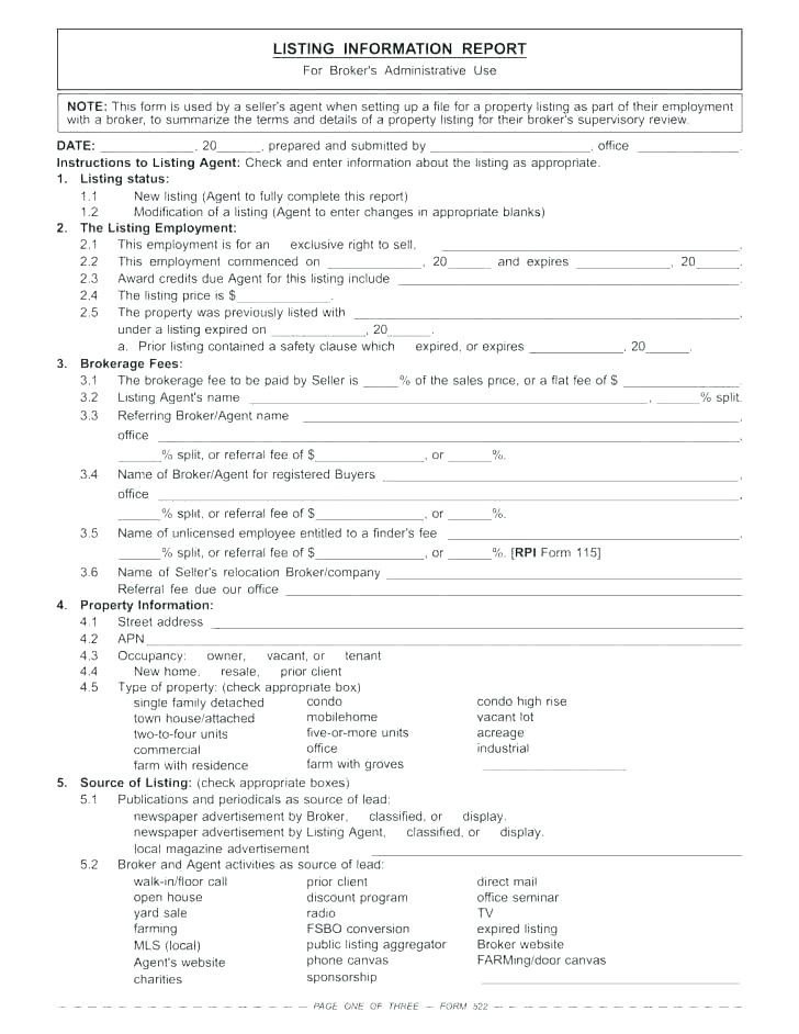 Commercial Property Inspection Report Template