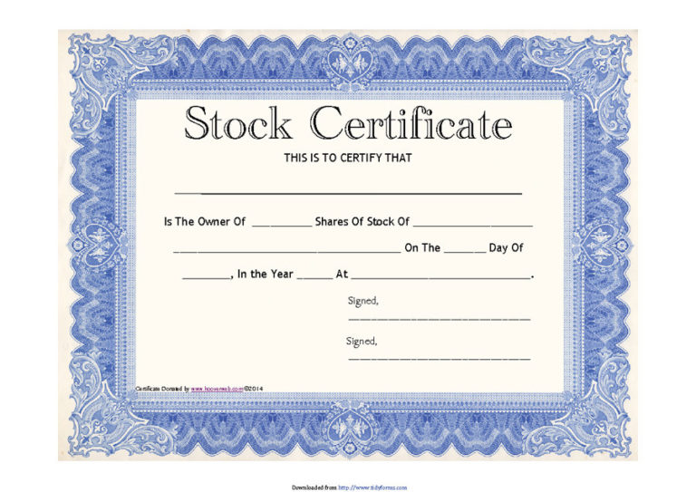 Corporate Bond Certificate Template (6) TEMPLATES EXAMPLE TEMPLATES