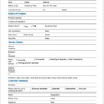 Customer Contact Report Template