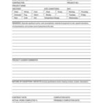 Daily Reports Construction Templates