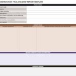 Daily Site Report Template