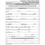 Death Certificate Translation Template