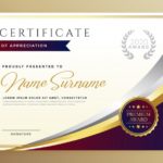 Design A Certificate Template