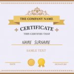 Design A Certificate Template
