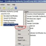 Domain Controller Certificate Template