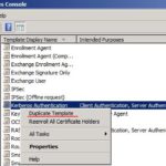 Domain Controller Certificate Template