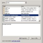 Domain Controller Certificate Template