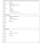 Drainage Report Template