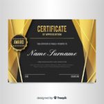 Elegant Certificate Templates Free