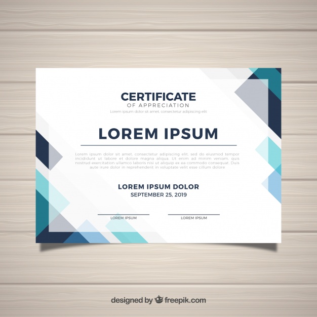 Elegant Certificate Templates Free