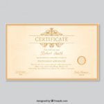 Elegant Certificate Templates Free