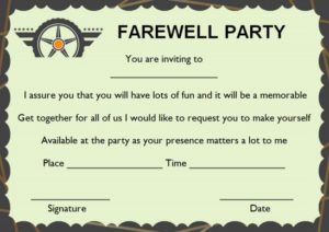 Image 4 for Farewell Certificate Template
