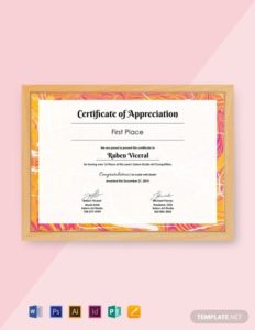 Image 11 for Farewell Certificate Template