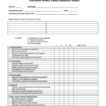 Fault Report Template Word