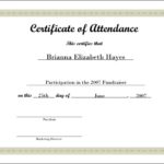 Free Certificate Templates For Word 2007