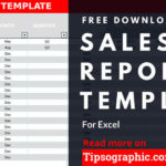 Free Daily Sales Report Excel Template