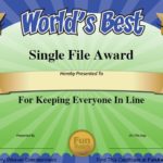 Free Funny Award Certificate Templates For Word