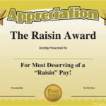 Free Funny Award Certificate Templates For Word