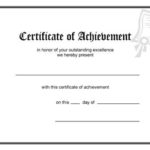 Free Printable Blank Award Certificate Templates