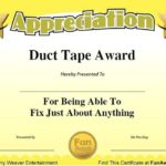 Free Printable Funny Certificate Templates