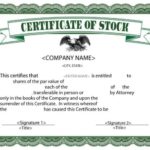 Free Stock Certificate Template Download