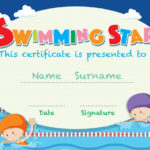Free Swimming Certificate Templates