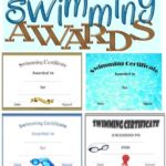 Free Swimming Certificate Templates