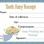 Free Tooth Fairy Certificate Template