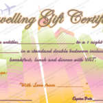 Free Travel Gift Certificate Template