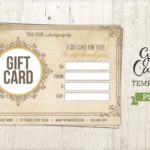 Gift Certificate Template Photoshop