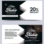 Gift Certificate Template Photoshop