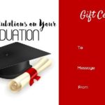 Graduation Gift Certificate Template Free