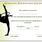 Gymnastics Certificate Template