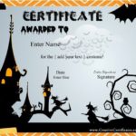 Halloween Certificate Template