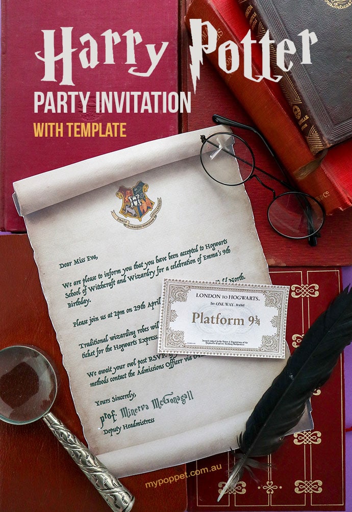 Harry Potter Certificate Template