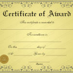 Homemade Gift Certificate Template