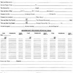 Hydrostatic Pressure Test Report Template